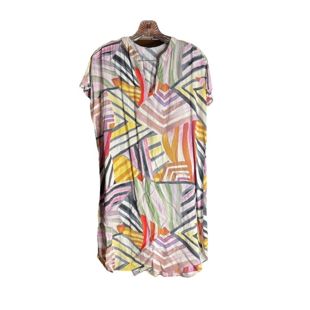 Vintage Jams World Hawaii aloha Muumuu shirt top Artsy Funky